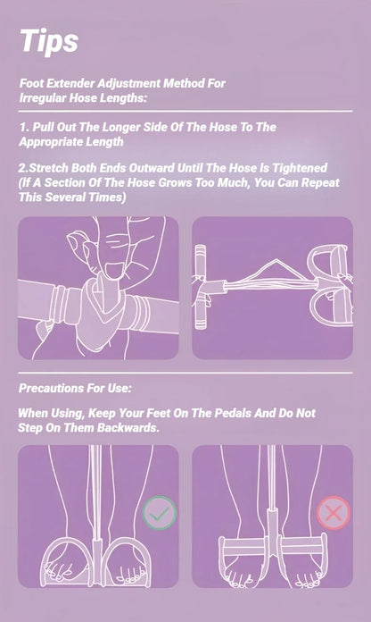 Multifunction Pedal Resistance Band