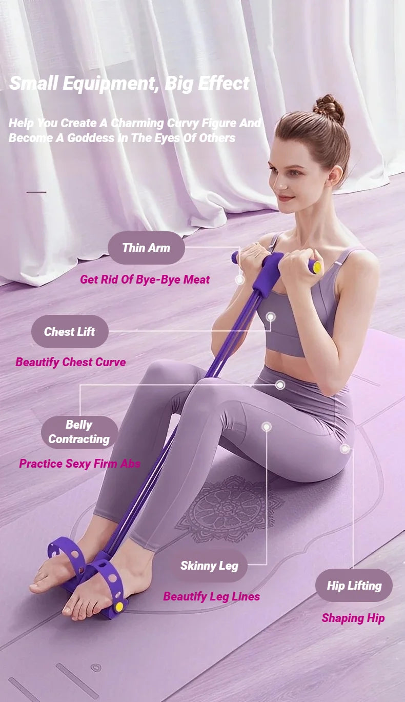 Multifunction Pedal Resistance Band
